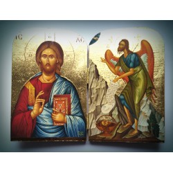 Diptych - Kristus s Janem Křtitelem