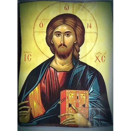 Magnetka s ikonou žehnajícího Krista