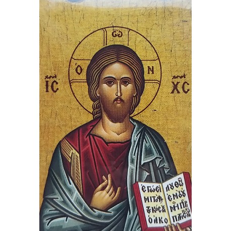 Magnetka s ikonou žehnajícího Krista I