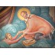 Ikona sv. Mikuláše Divotvůrce zachraňující tonoucího