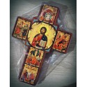 Byzantský kříž se životem Krista II. 27x19 cm