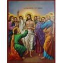 Nevěřící sv. Tomáš vkládá prsty do Kristových ran