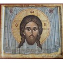 Ikona Ježíše Krista na plátně