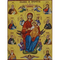 Ikona Panny Marie inspirace všech proroků