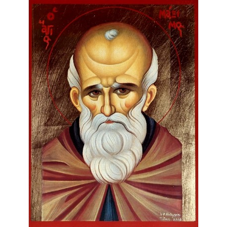 Svatý Maxim Vyznavač - detail