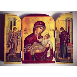 Triptych - Panna Maria s Kristem (Milostiplná)