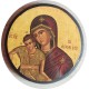 Kulatá ikona s Pannou Marií - Axion esti