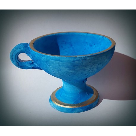 Kadidelnice keramická modrá