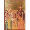 Ikona sv. Cypriána a Justíny - Sleva