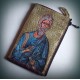 Peněženka s byzantskou ikonou sv. Jana Křitele