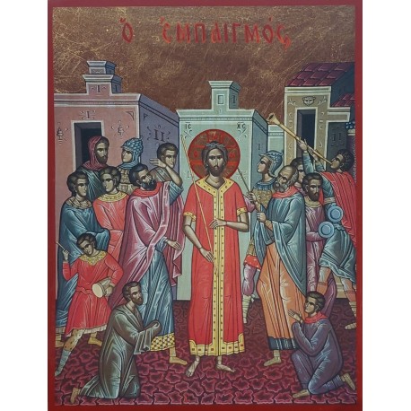 Posměšky Kristu před ukřižováním