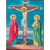 Ukřižování Ježíše Krista - Byzantská ikona