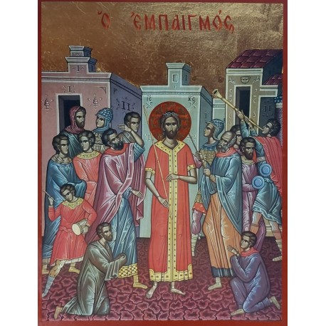 Posměšky Kristu před ukřižováním