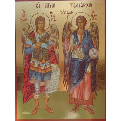 Svatí ochránci archandělé Michael a Gabriel