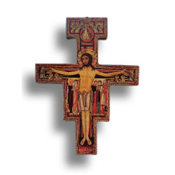 Kříž sv. Františka 14x18cm