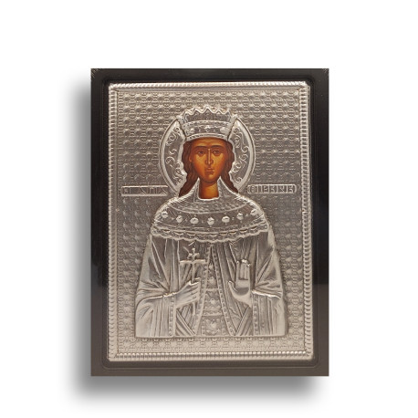 Kovová Ikona svaté Sofie s dětmi