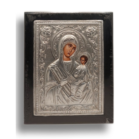 Kovová Ikona Svatého Štěpána