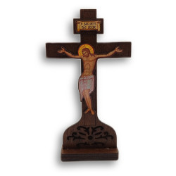 Ortodoxní Dřevěný Nástěnný Kříž
