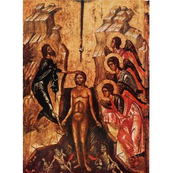 Ikona křtu Páně (byzantská ikona)