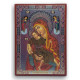 Ruská pravoslavná ikona Panny Marie Monastýru Kikkos, stříbrný tisk na dřevě