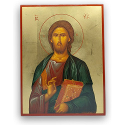 Ikona žehnajícího Krista IC XC