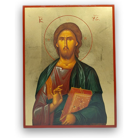 Ikona žehnajícího Krista IC XC