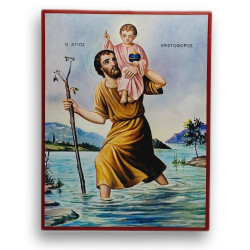 Ikona Svatého Kryštofa