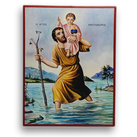 Ikona Svatého Kryštofa