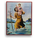 Ikona svatého Kryštofa - klasický
