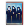 Ikona Moderních Mnišských Světců – Iakovos, Paisios, Porfyrios