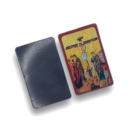 Magnetka s Ikónou Kristova Sestupu do Podsvětí