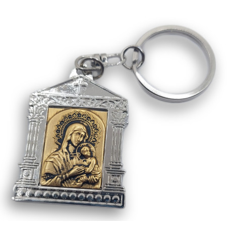 Klíčenka s Bohorodicí a Kristem III.