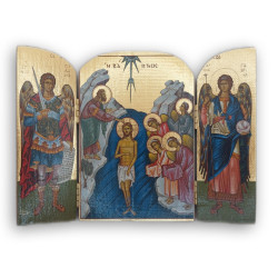 Triptych - Křest Páně