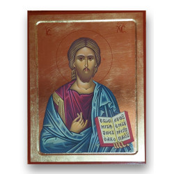 Ikona Kristus žehnající - Hora Athos