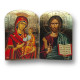 Diptych - Kristus s Bohorodicí