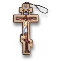 Ortodoxní východní byzantský kříž 21 x 10 cm