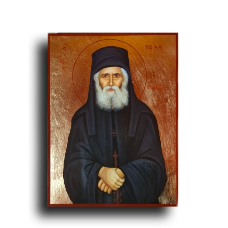 Ikona svatého Paisia z posvátné hory Athos