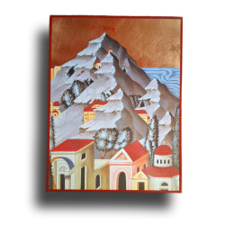Ikona Hory Athos – Zahrada Bohorodičky
