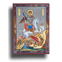 Svatý Jiří zabíjející draka – ikona vítězství víry nad strachem