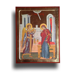 Ikona Zvěstování – Okamžik, kdy se Slovo stalo tělem