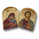 Diptych - Kristus s Bohorodicí (Pantanassa)