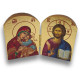 Diptych - Kristus s Bohorodicí (Pantanassa)