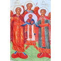 Tapiserie „Synaxis tří archandělů“