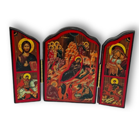 Triptych - Křest páně