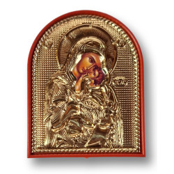 Ikona Panny Marie s Dítětem – 7,5 × 6 cm