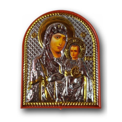 Ikona Panny Marie s Dítětem – 7,5 × 6 cm