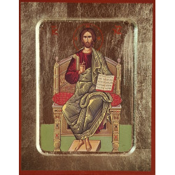 Ikona Kristus Pantokrator – „Pojďte ke mně všichni“