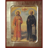 Ikona sv. apoštola Nikanora a sv. Symeona Nového Teologa