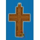 Byzantský kříž z vosku z řecké hory Athos