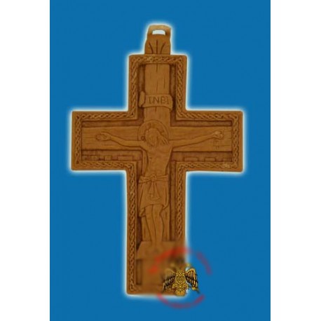 Byzantský kříž z vosku z řecké hory Athos